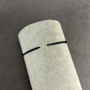 Brățară formă minnie din Aur 14k