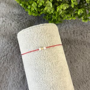 Brățară cu bilă Aur 14k și perle de cultură