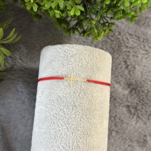 Brățară cu cruciuliță din Aur 14k