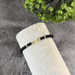 Brățară Aur 14k cu fundiță și cristale