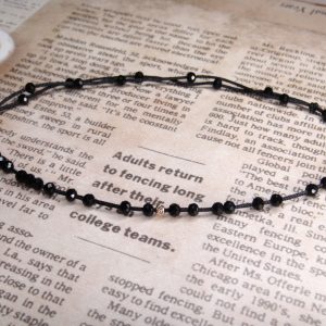 Brățară pentru gleznă/mână cu bilă Aur 14k și Turmalină