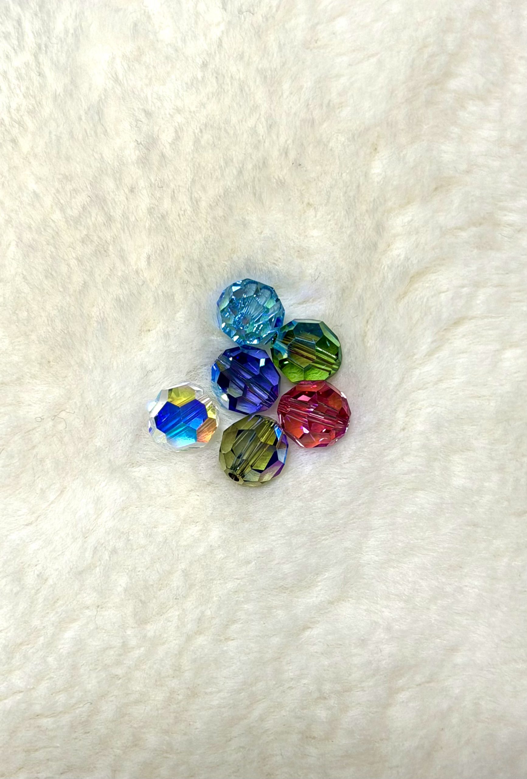 Colier fir transparent din Argint 925 cu cristal swarovski-diverse culori - imagine 2