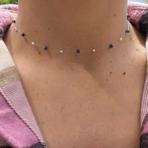 Colier din Argint 925 cu Lapis Lazuli
